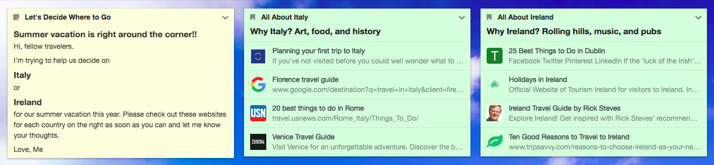 How to decide where to go on vacation? First do research!