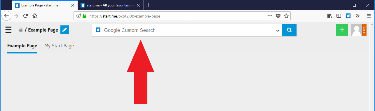 Google Custom Search is a much-appreciated part of our Start Page.