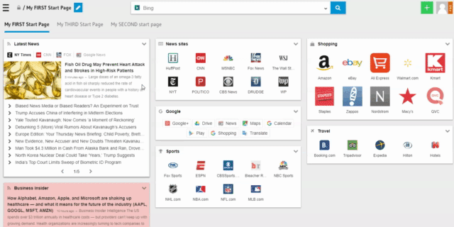Again, drag and drop your pages in the right order couldn't be more intuitive.