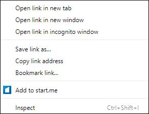 Add to start.me with a click.