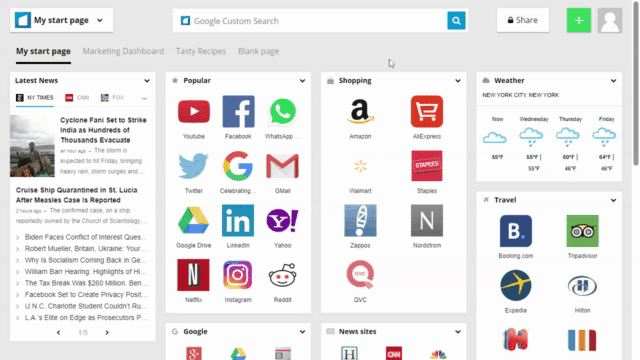 Again, drag and drop your pages in the right order couldn't be more intuitive.