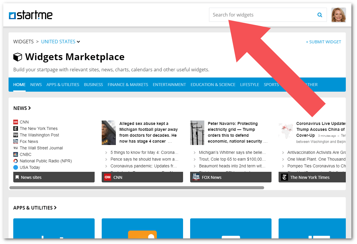 Widgets Marketplace