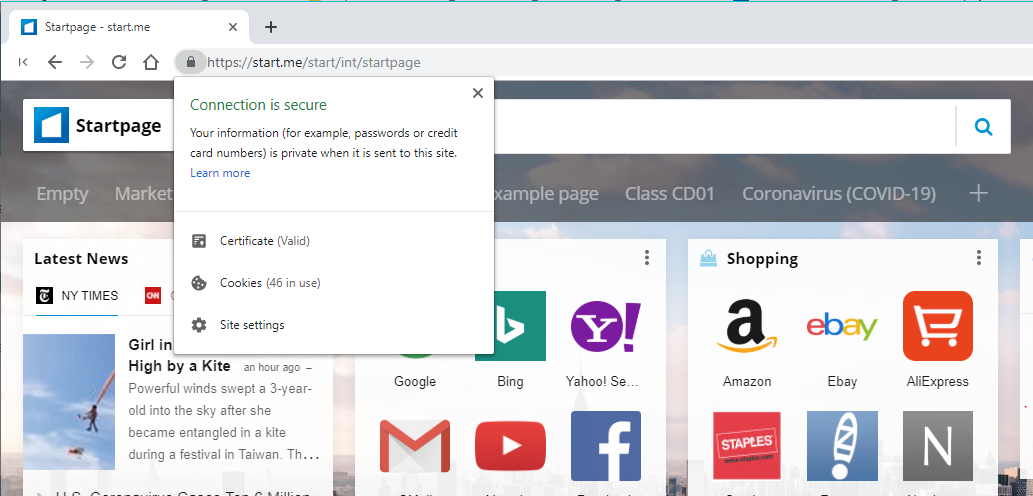 Secure connection