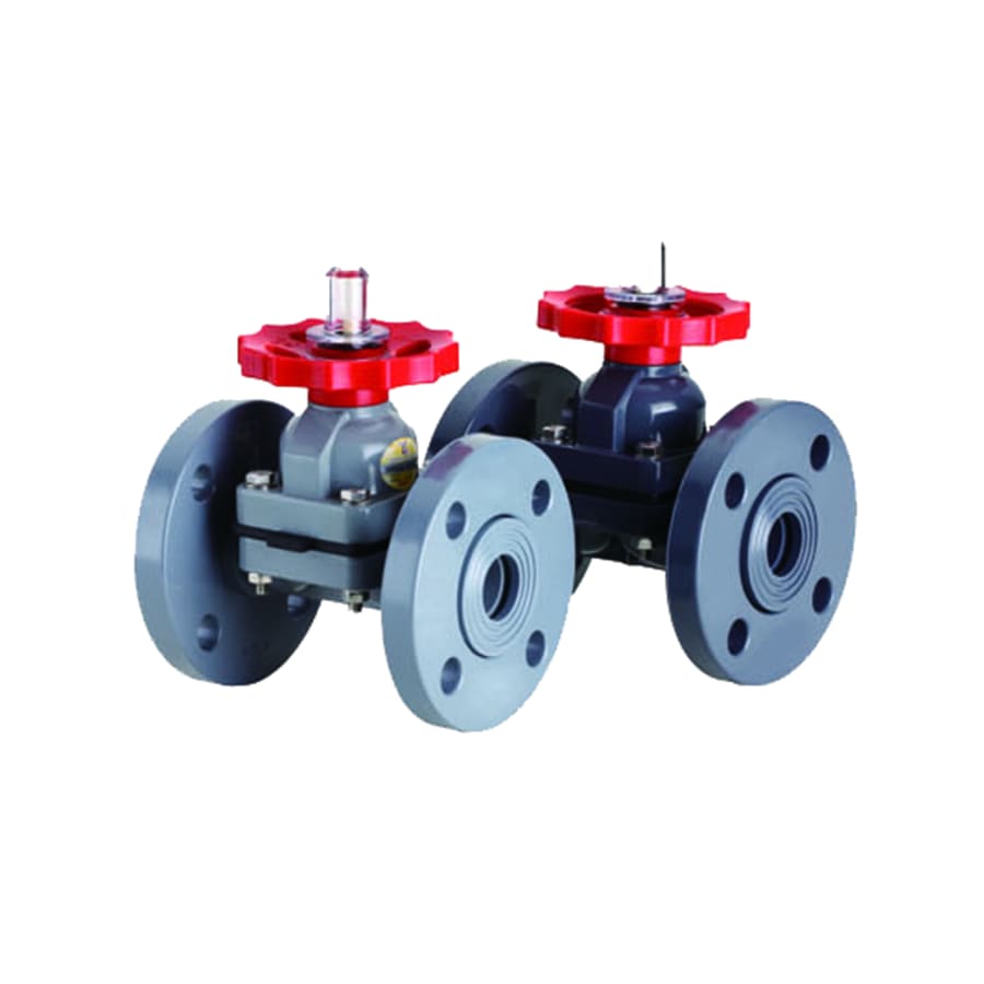 ANSI I型法兰式隔膜阀（150PSI）