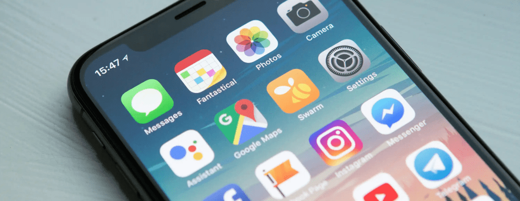 mobile phone with shortcuts