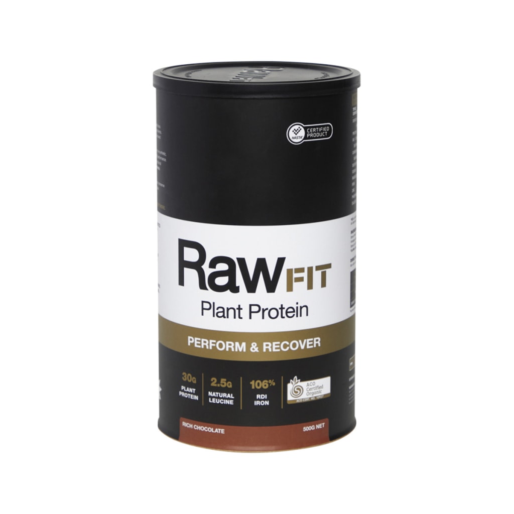 Amazonia RawFIT Plant Protein Organic Perform & Recover 10% off RRP ...