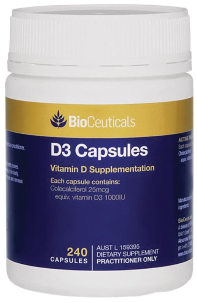 BioCeuticals D3 Capsules 60 or 240 caps 10% off RRP | HealthMasters ...
