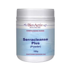 BioActiv HealthCare Serracleanse Plus 180g Compounding 10% off RRP at HealthMasters BioActiv HealthCare