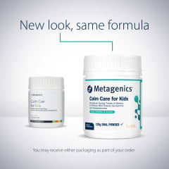 Metagenics Calm Care for Kids Banana 120 g Powder at HealthMasters Metagenics New Look