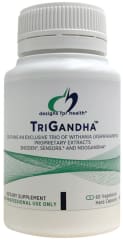 Designs For Health TriGandha 60 Caps 10% off RRP at HealthMasters Designs For Health