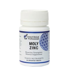 InterClinical Professional MolyZinc 60caps 10% off RRP at HealthMasters InterClinical Professional