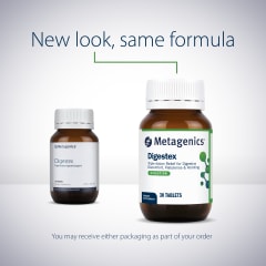 Metagenics Digestex 30 Tablets at HealthMasters Metagenics New Look