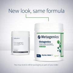 Metagenics Glutagenics Lemon Lime 230g powder 10% off RRP at HealthMasters Metagenics New Look