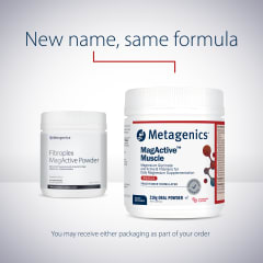 Metagenics MagActive Muscle Raspberry 210g powder 10% off RRP at HealthMasters Metagenics New Name