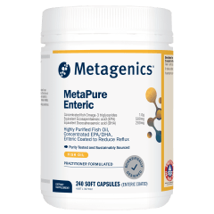Metagenics MetaPure Enteric 240 Capsules 10% off RRP at HealthMasters Metagenics