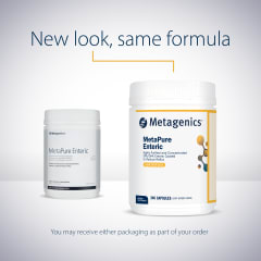 Metagenics MetaPure Enteric 240 Capsules 10% off RRP at HealthMasters Metagenics New Look