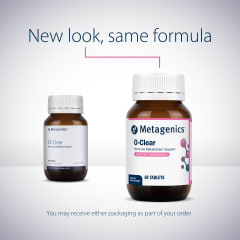 Metagenics O-Clear 60 Tablets 10% off RRP at HealthMasters Metagenics New Look