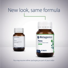 Metagenics Parex 50 Tablets 10% off RRP at HealthMasters Metagenics New Look
