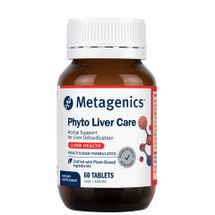 Metagenics Phyto Liver Care 60 Tablets 10% off RRP at HealthMasters Metagenics