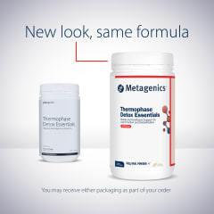 Metagenics Thermophase Detox Essentials Vanilla 532g Powder 10% off RRP at HealthMasters Metagenics New Look