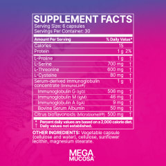 Microbiome Labs Mega Mucosa 180 caps 10% off RRP at HealthMasters Microbiome Labs Facts