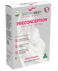 NaturoBest Preconception Multi For Women 20% off RRP at HealthMasters NaturoBest