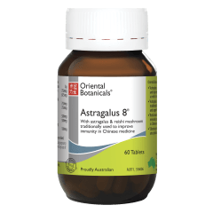 Oriental Botanicals Astragalus 8 60 Tablets 10% off RRP at HealthMasters Oriental Botanicals