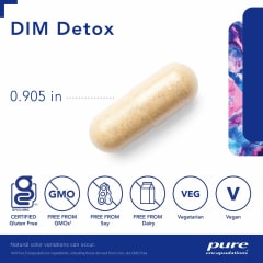 Pure Encapsulations DIM Detox 10% off RRP at HealthMasters Pure Encapsulations Capsule