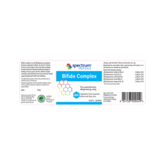 Spectrumceuticals Bifido Complex  10% off RRP at HealthMasters Spectrumceuticals Label