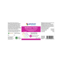 Spectrumceuticals Met5Folate Choline 10% off RRP at HealthMasters Spectrumceuticals Label