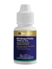 BioCeuticals D3 Drops Forte 20mL liquid 10% off RRP | HealthMasters BioCeuticals