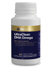 BioCeuticals UltraClean DHA Omega 60 soft caps 10% off RRP | HealthMasters