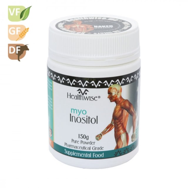 Healthwise Myo-Inositol 150g Powder 10% off RRP at HealthMasters RN Labs