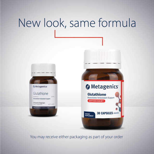 Metagenics Glutathione 30 Capsules 10% off RRP at HealthMasters Metagenics New Look