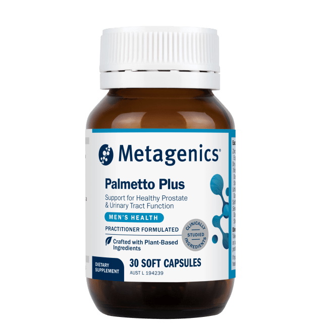 Metagenics Palmetto Plus 30 Capsules 10% off RRP at HealthMasters Metagenics