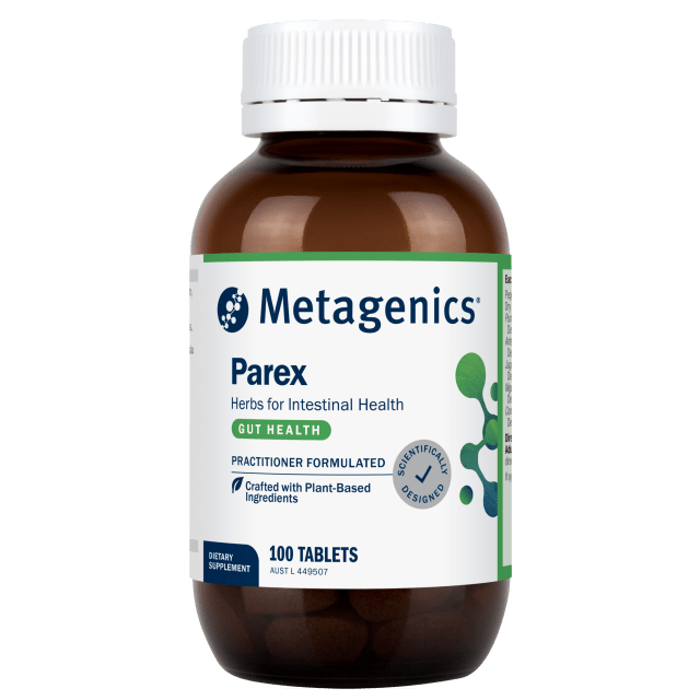 Metagenics Parex 100 Tablets 10% off RRP at HealthMasters Metagenics