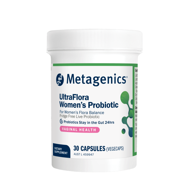 Metagenics UltraFlora Women's Probiotic 30 Capsules 10% off RRP at HealthMasters Metagenics