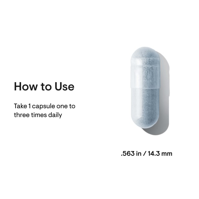 Thorne Copper Bisglycinate 60 Capsules 10% off RRP at HealthMasters Capsule Size