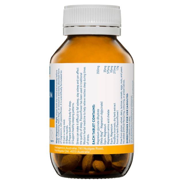 Ethical Nutrients Mega Magnesium Night 50 Tabs 20% off RRP at HealthMasters Ethical Nutrients Ingredients