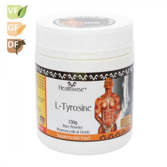 Healthwise L-Tyrosine 150g 20% off RRP at HealthMasters Healthwise