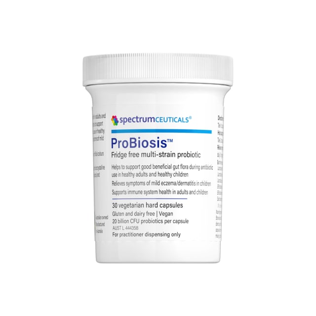 Spectrumceuticals Probiosis 30caps 10% off RRP at HealthMasters Spectrumceuticals