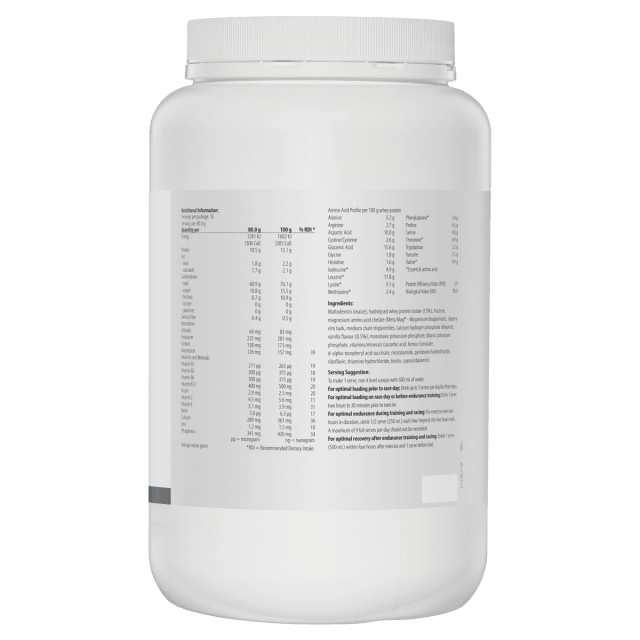 Metagenics Endura Opti Powder Vanilla 1440g 10% off RRP at HealthMasters Metagenics Ingredients