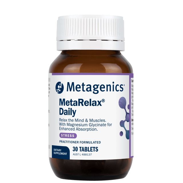 Metagenics MetaRelax Daily 30 Tablets 10% off RRP | HealthMasters Metagenics
