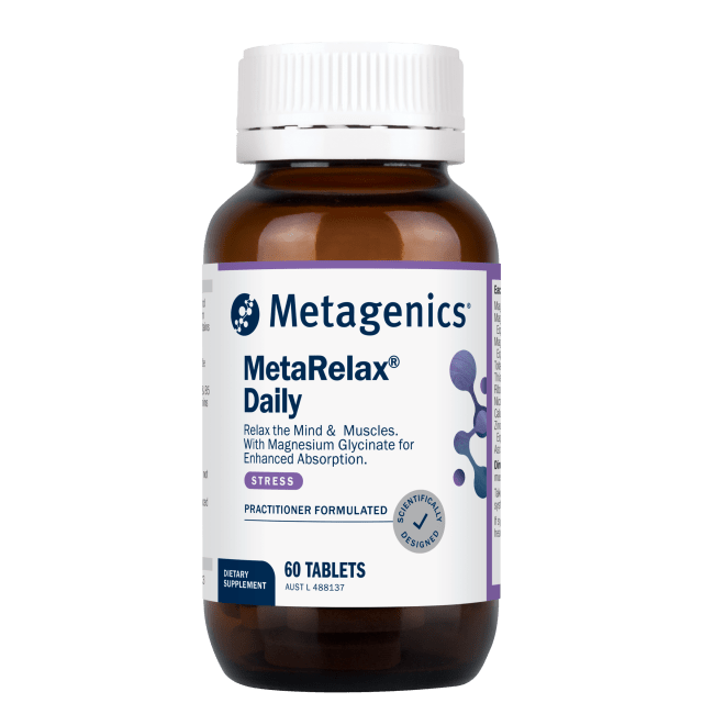 Metagenics MetaRelax Daily 60 Tablets 10% off RRP | HealthMasters Metagenics