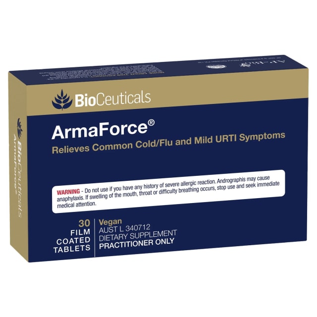 BioCeuticals ArmaForce 30 Tabets 10% off RRP at HealthMasters BioCeuticals