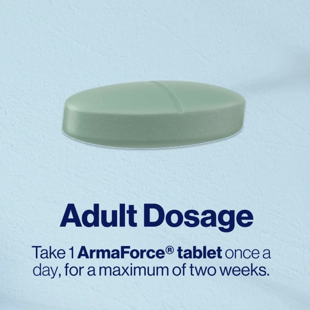 BioCeuticals ArmaForce 60 Tablets 10% off RRP at HealthMasters  Graphic Dosage
