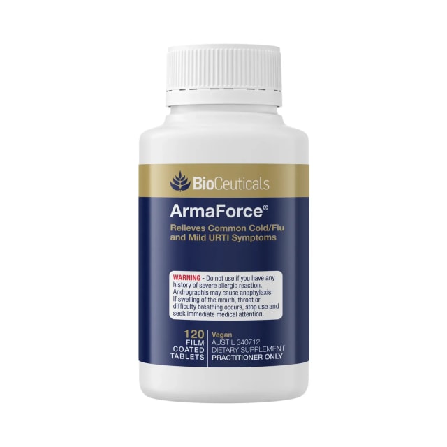 BioCeuticals ArmaForce 120 Tablets 10% off RRP at HealthMasters BioCeuticals
