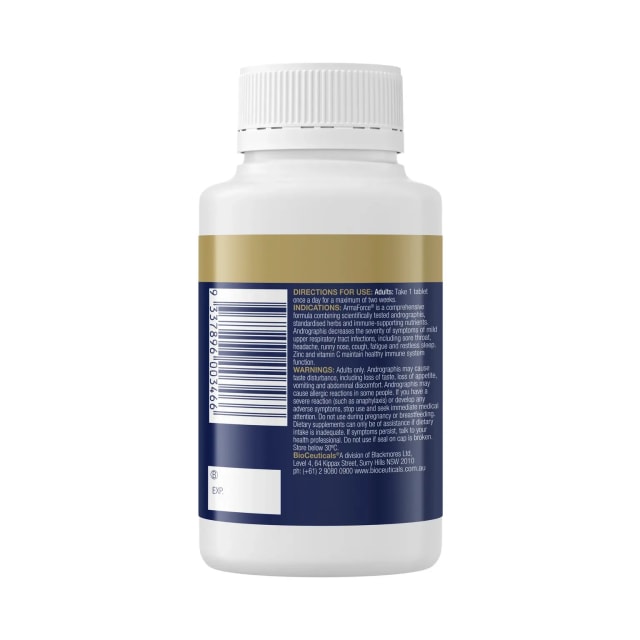 BioCeuticals ArmaForce 120 Tablets 10% off RRP at HealthMasters Directions
