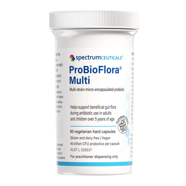 Spectrumceuticals ProBioFlora Multi Probiotic 60 Capsule 10% off RRP at HealthMasters Spectrumceuticals
