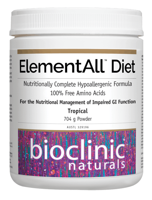 Bioclinic Naturals ElementALL Diet Tropical 704g Powder 10% off RRP at HealthMasters Bioclinic Naturals